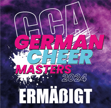Ticket GermanCheerMasters 2024 - Ermäigt - CHEERCITY.shop